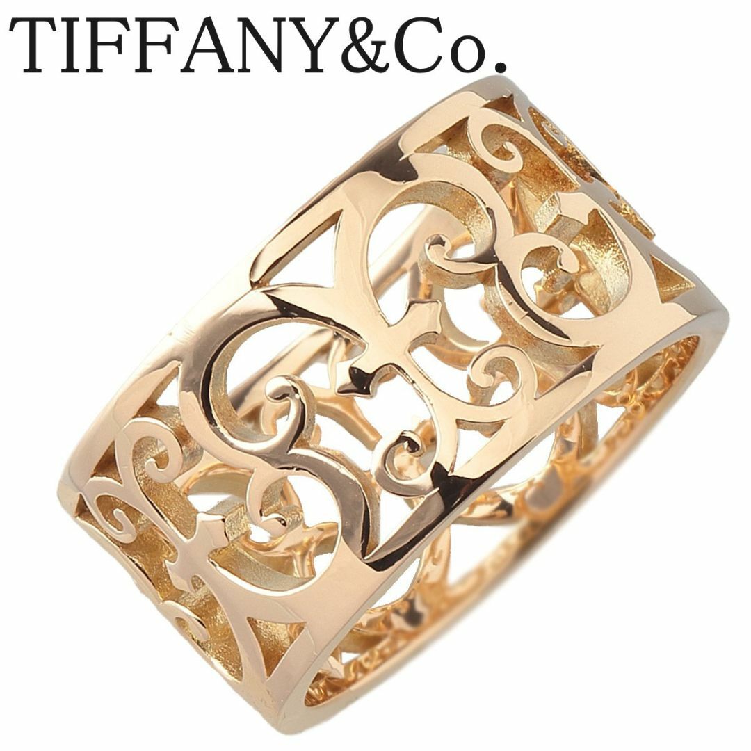 Tiffany & Co.(ティファニー)のティファニー エンチャント ワイド リング 10.5号 AU750YG 新品仕上げ済 TIFFANY【16057】 レディースのアクセサリー(リング(指輪))の商品写真