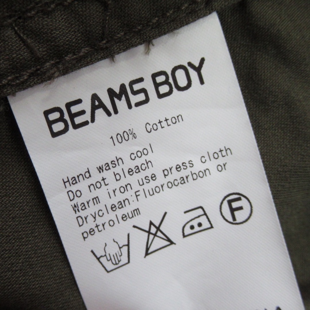 BEAMS BOY(ビームスボーイ)のBEAMS BOY BDU コットン ミリタリージャケット ブルゾン カーキ M レディースのジャケット/アウター(ミリタリージャケット)の商品写真