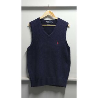 ポロラルフローレン(POLO RALPH LAUREN)の90’s Polo Ralph Lauren ワンポイントポニー Vネックベスト(ベスト)