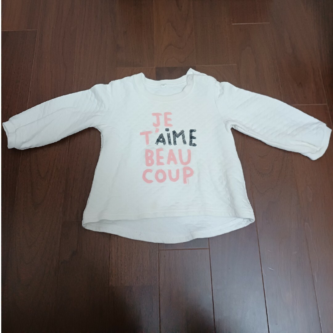 AEON(イオン)のトレーナー　95cm キッズ/ベビー/マタニティのキッズ服女の子用(90cm~)(ジャケット/上着)の商品写真