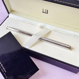 未使用 ダンヒル ボールペン dunhill シルバー 廃盤モデル