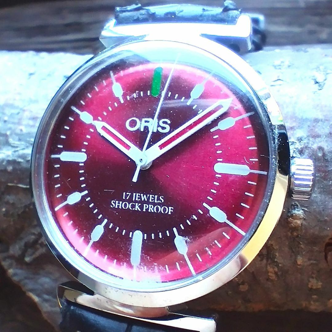 ORIS(オリス)の●美品！●オリス■ORIS 手巻き機械式ヴィンテージメンズ腕時計アンティーク即納 メンズの時計(腕時計(アナログ))の商品写真