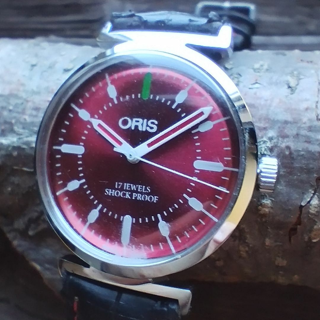 ORIS(オリス)の●美品！●オリス■ORIS 手巻き機械式ヴィンテージメンズ腕時計アンティーク即納 メンズの時計(腕時計(アナログ))の商品写真