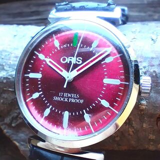 ORIS - ●美品！●オリス■ORIS 手巻き機械式ヴィンテージメンズ腕時計アンティーク即納