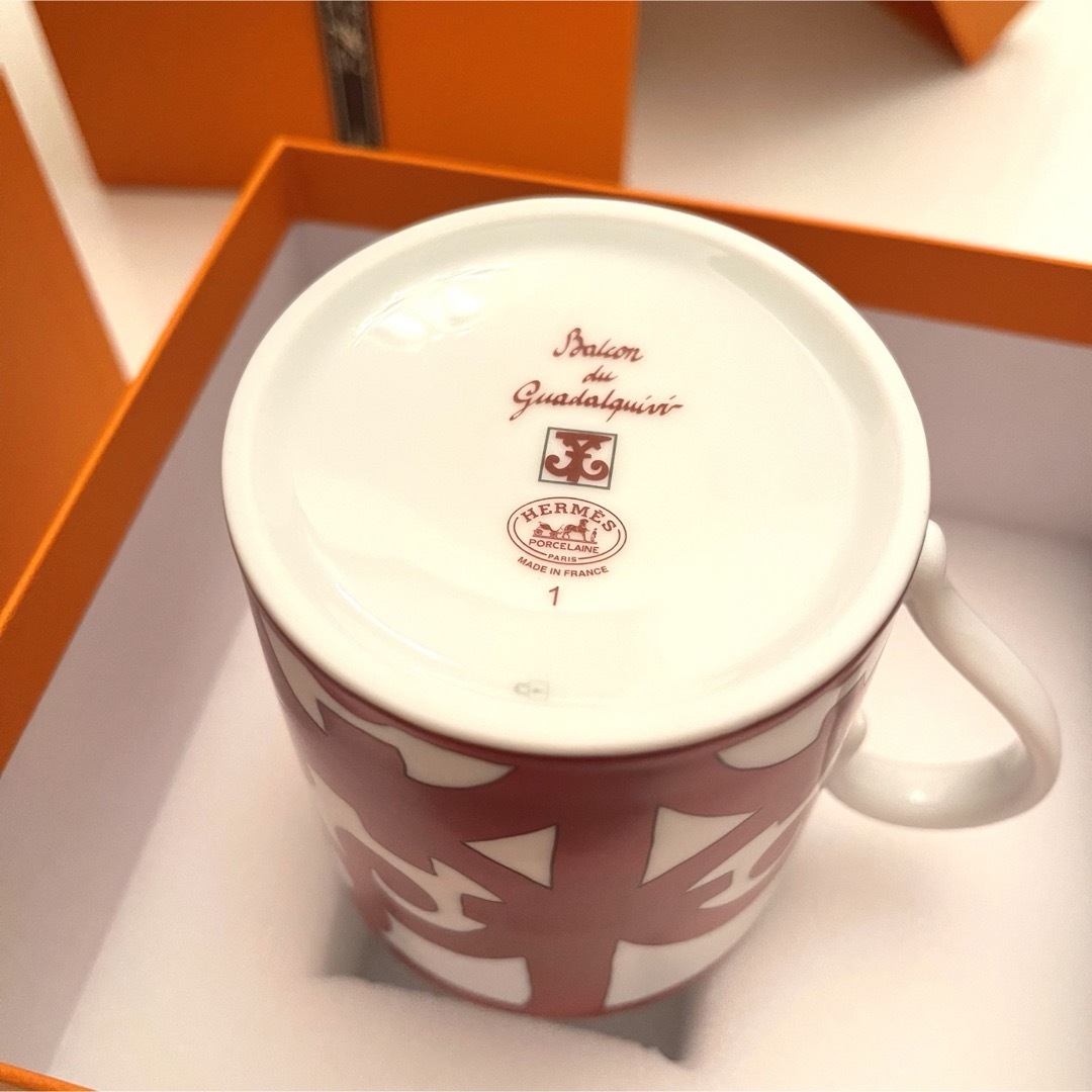 HERMES - 新品❣️エルメス HERMÈS ガダルキヴィール マグカップ HERMES - 新品❣️エルメス HERMÈS ガダルキヴィール マグカップ