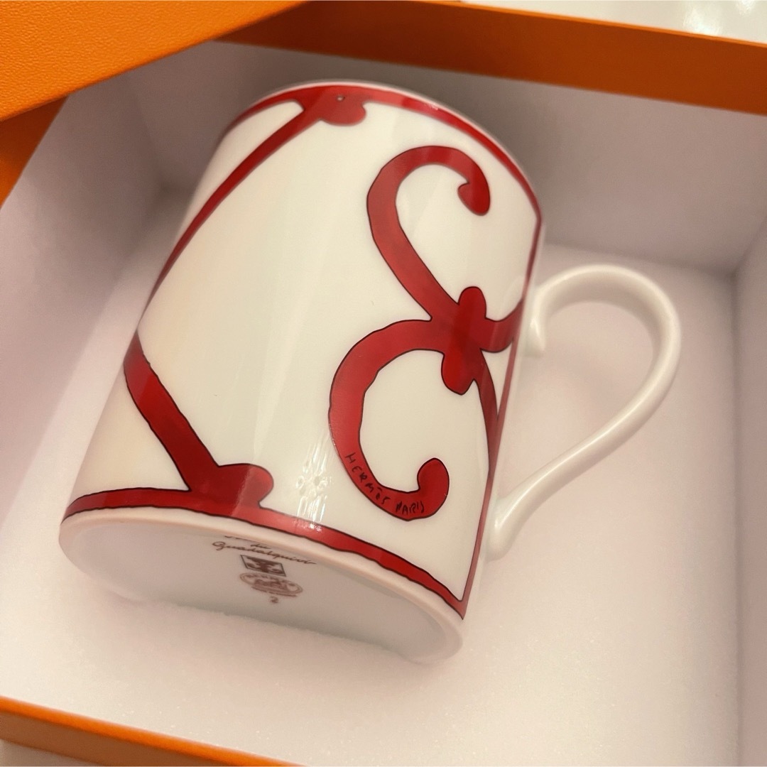 HERMES - 新品❣️エルメス HERMÈS ガダルキヴィール マグカップ HERMES - 新品❣️エルメス HERMÈS ガダルキヴィール マグカップ