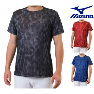 送料無料 新品 MIZUNO ユニセックス グラフィックプリントTシャツ XO