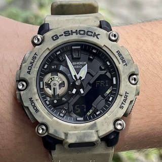 カシオ(CASIO)のカシオ　アナデジ腕時計　G-SHOCK  新品未使用　カーボンコアモデル(腕時計(アナログ))