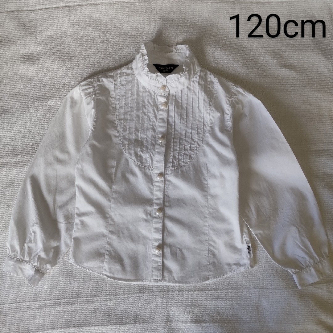 COMME CA ISM(コムサイズム)の⑫ ブラウス 120cm キッズ/ベビー/マタニティのキッズ服女の子用(90cm~)(ブラウス)の商品写真