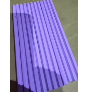 六角  鉛筆  2B  薄紫色  ３６本  新品未使用(鉛筆)