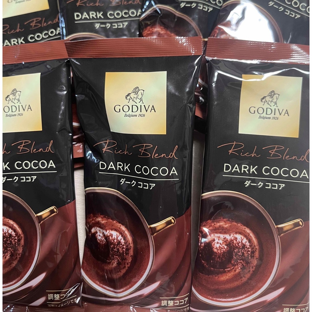 GODIVA(ゴディバ)のGODIVA ゴディバ ダークココア  7袋セット　チョコレート エンタメ/ホビーのエンタメ その他(その他)の商品写真