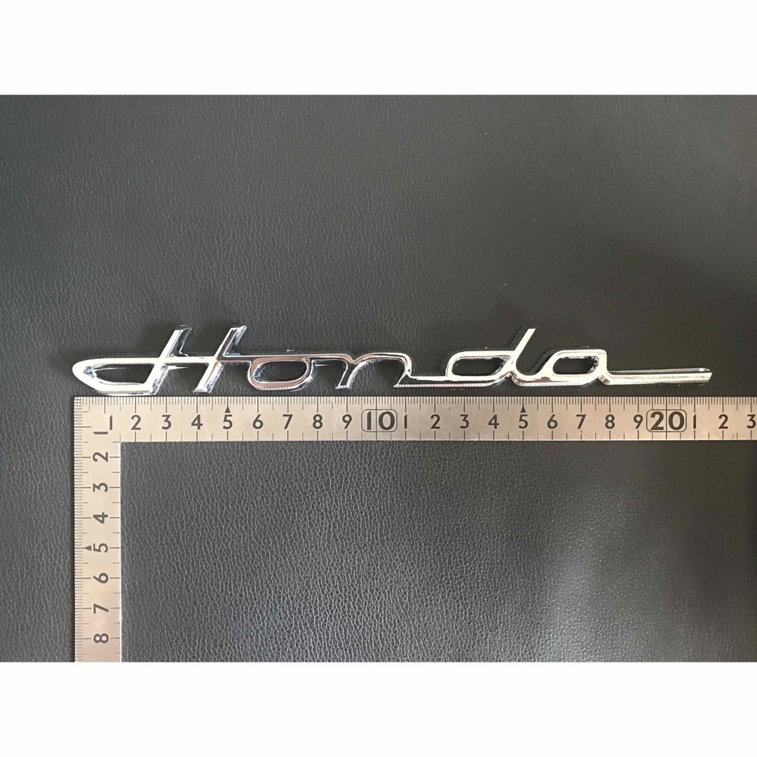 HONDA ２個セット　エンブレム　ホンダ　クラシックエンブレム　ロゴ　メッキ 自動車/バイクのバイク(パーツ)の商品写真