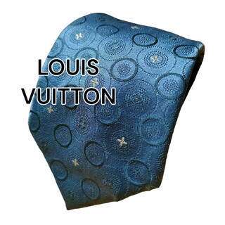 ルイヴィトン(LOUIS VUITTON)の【LOUIS VUITTON】　ルイヴィトン　総柄　イタリア製(ネクタイ)
