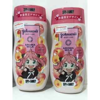 ジョンソンボディケア アロマミルク ボディローション ピーチとアプリコット×2