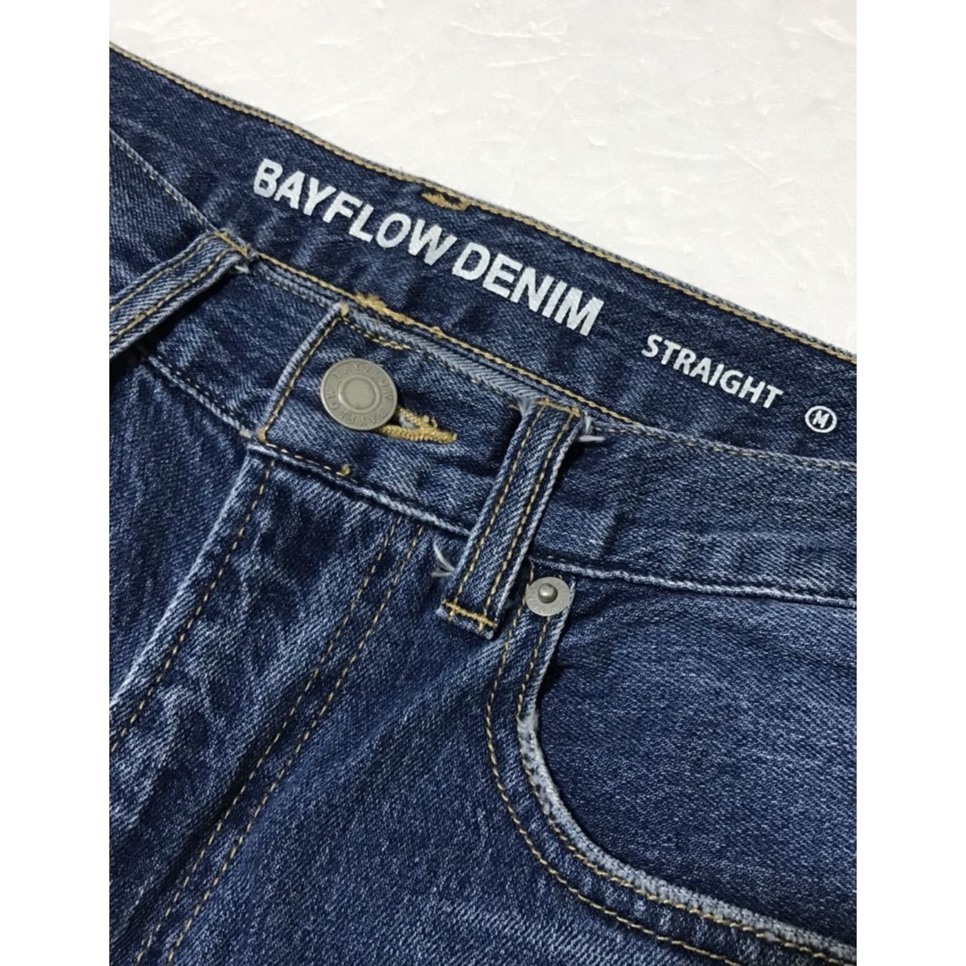 BAYFLOW(ベイフロー)のBAYFLOW ベイフロー ダメージ加工 デニム パンツ 3 定価9,790円 メンズのパンツ(デニム/ジーンズ)の商品写真