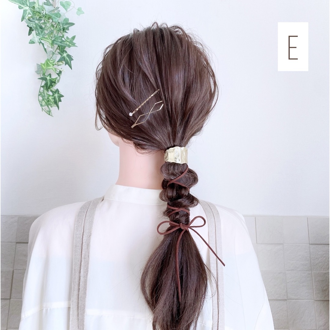 2点目から400円 バレッタ ポニーフック レディースのヘアアクセサリー(その他)の商品写真