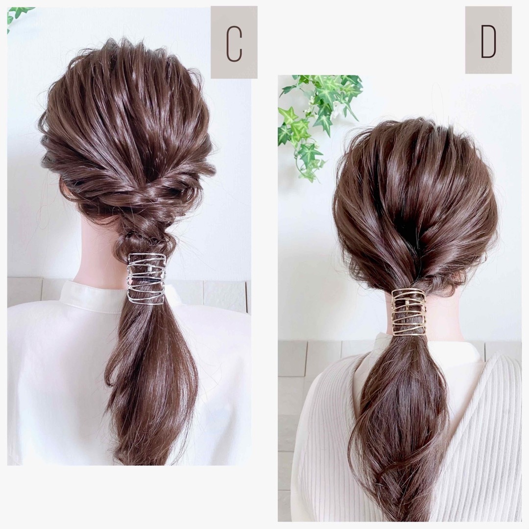 2点目から400円 バレッタ ポニーフック レディースのヘアアクセサリー(その他)の商品写真