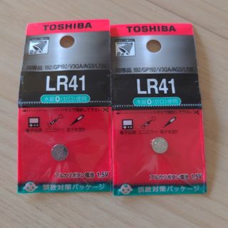 トウシバ(東芝)のTOSHIBAのボタン電池LR41(その他)