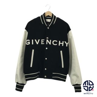 ジバンシィ(GIVENCHY)のGIVENCHY ジバンシー ロゴ アップリケ ボンバージャケット MA-1 BM00QR611V アウター ブランド メンズ サイズ48 アパレル 服(その他)