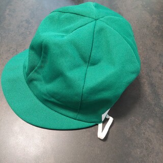 ジャクエツ カラー帽子 緑(帽子)
