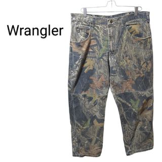 Wrangler - 【Wrangler】リアルツリーカモ ダブルニーデニムパンツ A-1735