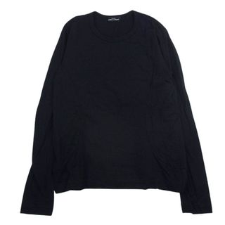 tricot COMME des GARCONS トリココムデギャルソン AD1995 TT-040010 90sヴィンテージ カーブ切替 ウールジャージー ニット カットソー ブラック系【中古】(ニット/セーター)