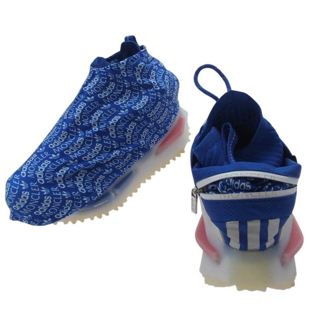 MONCLER(モンクレール)のMONCLER モンクレール スニーカー GENIUS ジーニアス × ADIDAS ORIGINALS アディダス NMD RUNNER ゴアテックス スニーカー ブルー系 26cm【中古】 メンズの靴/シューズ(スニーカー)の商品写真