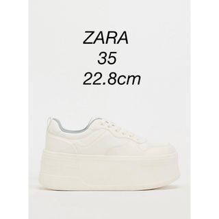 ザラ(ZARA)のZARA プラットフォーム プリムソール スニーカー(スニーカー)