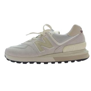 ニューバランス(New Balance)のNEW BALANCE ニューバランス スニーカー U574LGE1 スエード メッシュ ローカット スニーカー オフホワイト系 30cm【極上美品】【中古】(スニーカー)