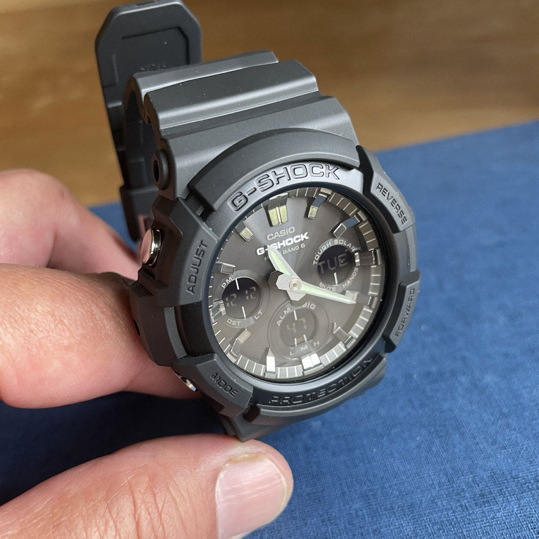 CASIO(カシオ)のカシオ　アナデジ腕時計　G-SHOCK  新品未使用　タフソーラー対応　ブラック メンズの時計(腕時計(アナログ))の商品写真
