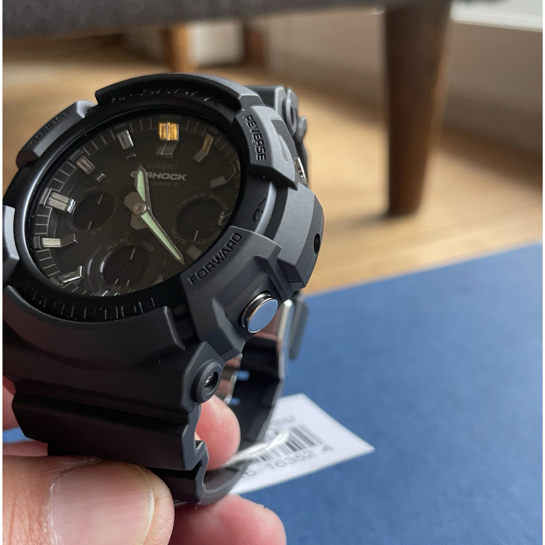 カシオ　アナデジ腕時計　G-SHOCK 新品未使用　タフソーラー対応　ブラック