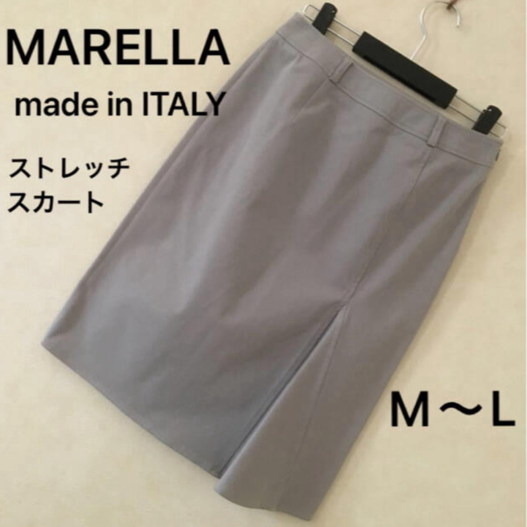 PENNY BLACK(ペニーブラック)のMARELLA made in ITALY ストレッチスカート サイズ40  レディースのスカート(ひざ丈スカート)の商品写真