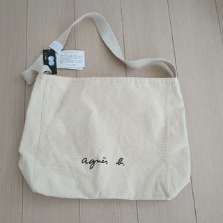 アニエスベー(agnes b.)のアニエスベー　ボヤージュ　キャンバス　トートバッグ　白(トートバッグ)