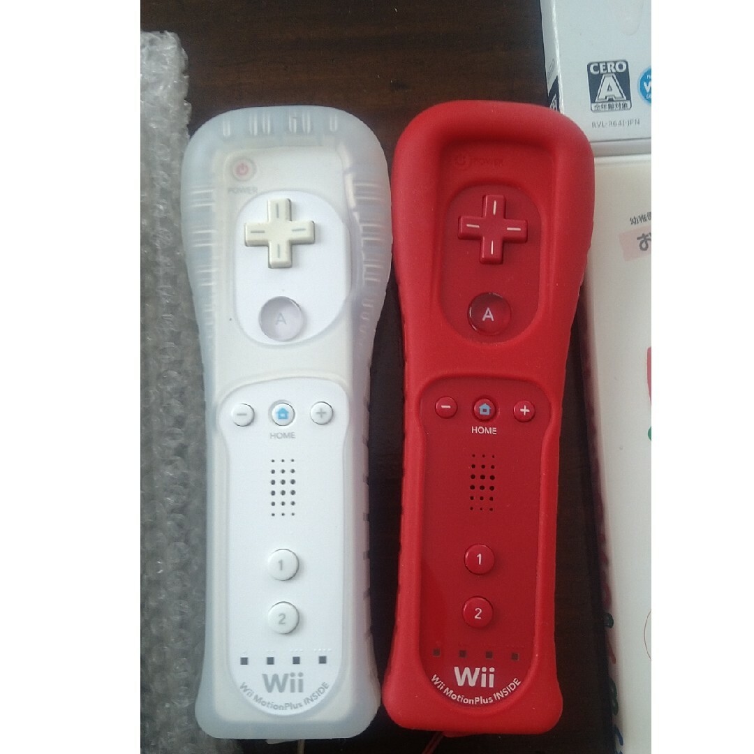 Wii(ウィー)の最終値下Wii本体＆Wiiリモコン＆ソフト4000円送料込 エンタメ/ホビーのゲームソフト/ゲーム機本体(家庭用ゲーム機本体)の商品写真