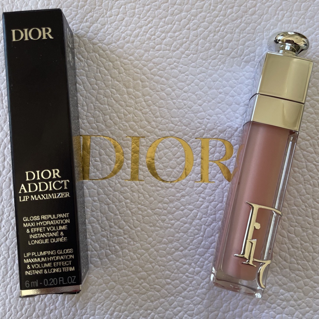 Dior(ディオール)のディオール アディクト リップ マキシマイザー 001 ピンク コスメ/美容のベースメイク/化粧品(リップグロス)の商品写真