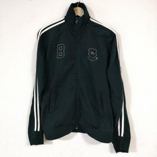 バーバリーブラックレーベル(BURBERRY BLACK LABEL)のBurberry Black Label(バーバリーブラックレーベル) ブルゾン サイズ2 M メンズ 黒×白 春・秋物/ジップアップ(ブルゾン)