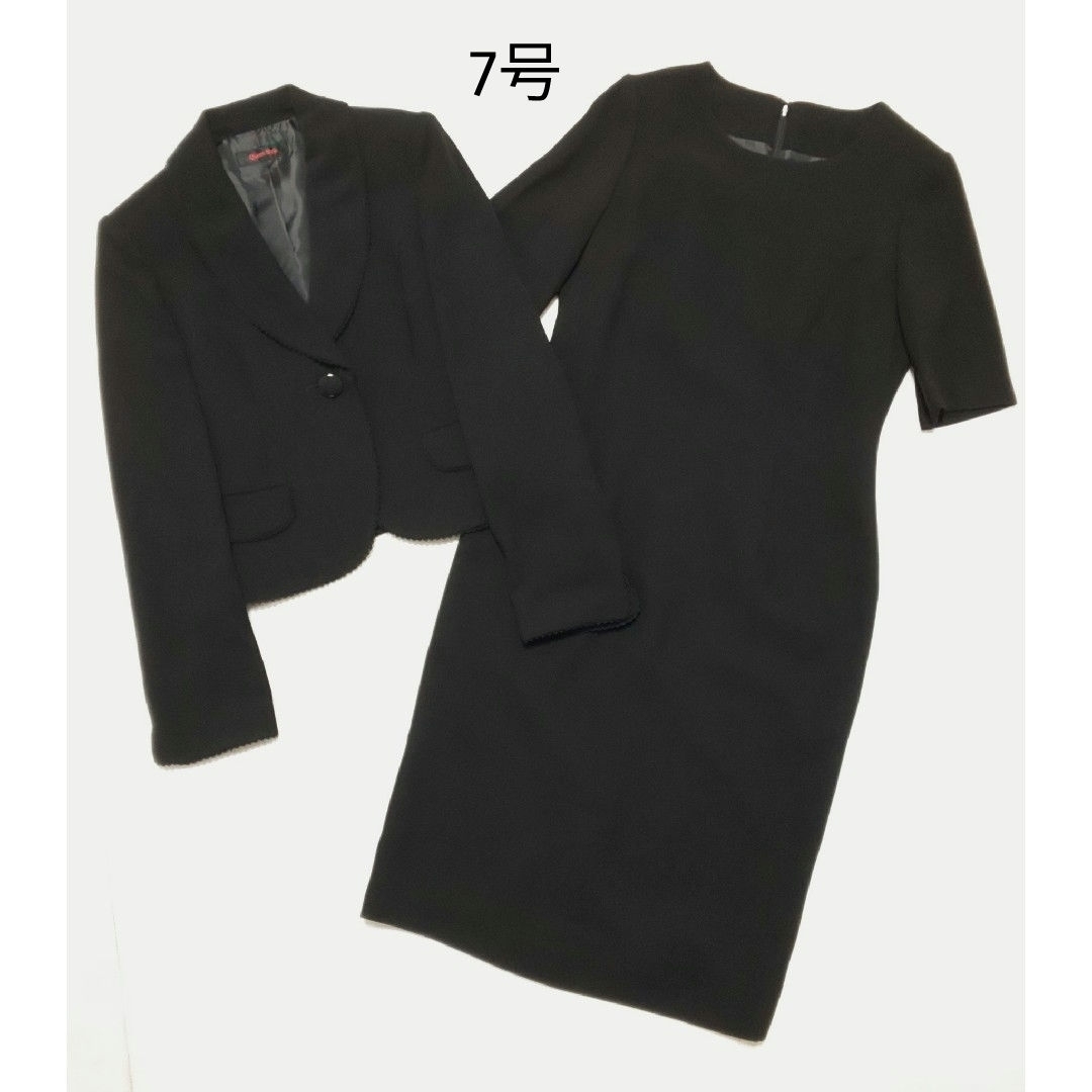 【未使用】礼服 喪服 ジャケット＆ワンピースセット レディースのフォーマル/ドレス(礼服/喪服)の商品写真
