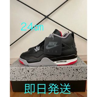 ジョーダン(Jordan Brand（NIKE）)のGS Air Jordan 4 Retro Bred Reimagined(スニーカー)