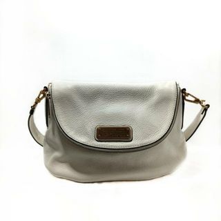 MARC BY MARC JACOBS - MARC BY MARC JACOBS(マークバイマークジェイコブス) ショルダーバッグ美品  ニューQナターシャ M0005339 白 レザー