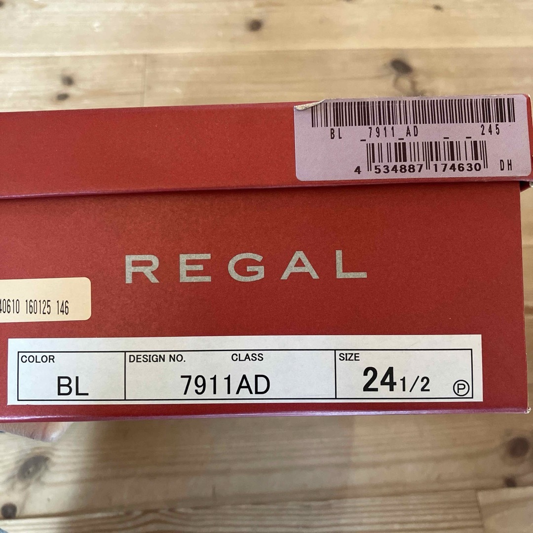 REGAL(リーガル)の１日着用のみ　REGAL 7911AD 24.5cm レディース　新卒　パンプス レディースの靴/シューズ(ハイヒール/パンプス)の商品写真