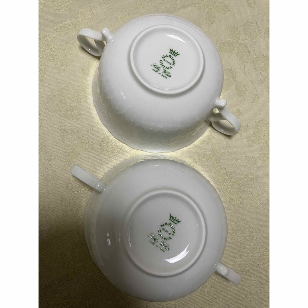 NARUMI(ナルミ)のナルミ シルキーホワイト　スープカップ インテリア/住まい/日用品のキッチン/食器(グラス/カップ)の商品写真