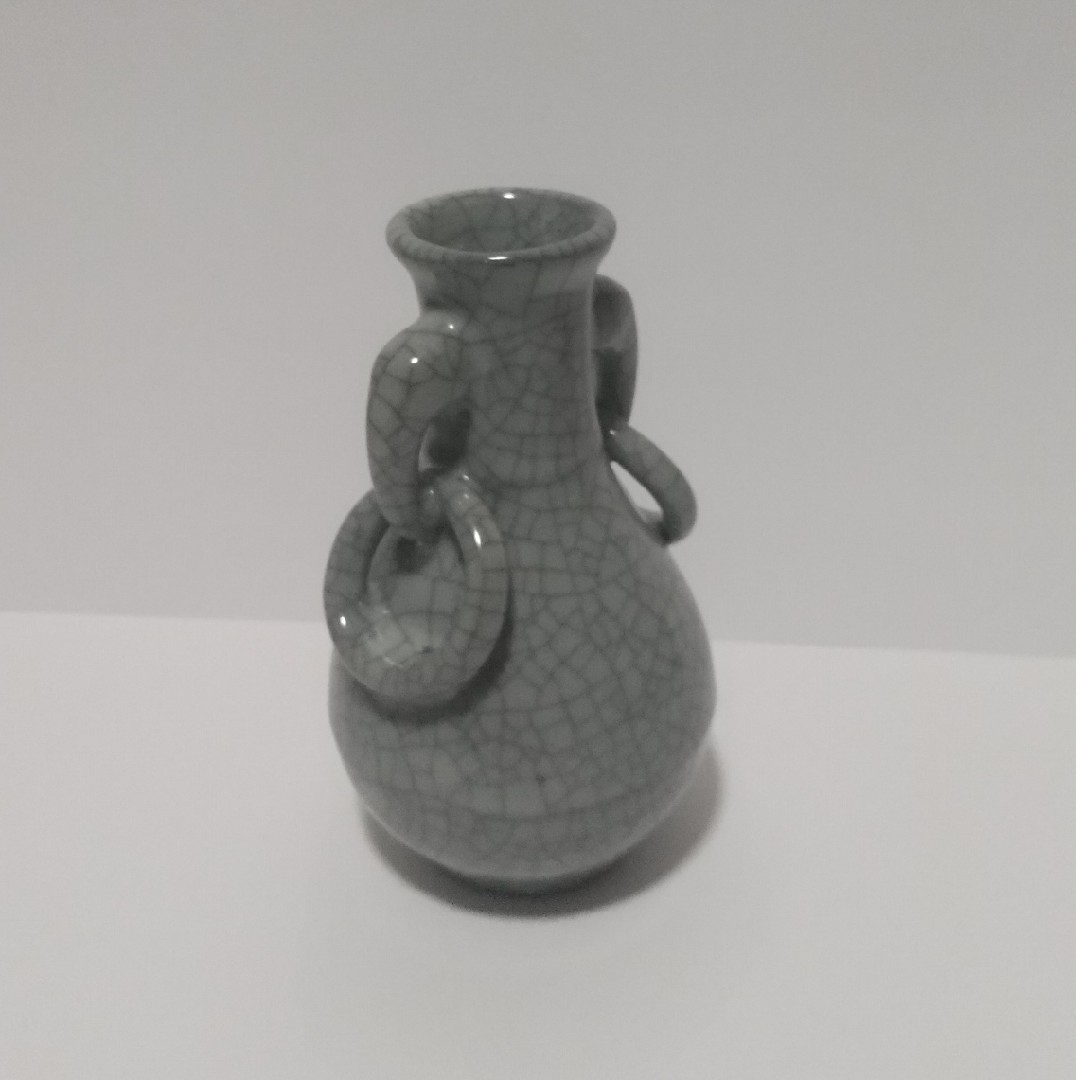 中国青磁  花瓶 インテリア/住まい/日用品のインテリア小物(花瓶)の商品写真