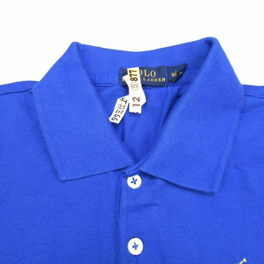 POLO RALPH LAUREN(ポロラルフローレン)の美品 ポロ ラルフローレン ポロシャツ スリムシルエット ポニー ワンポイント レディースのトップス(ポロシャツ)の商品写真