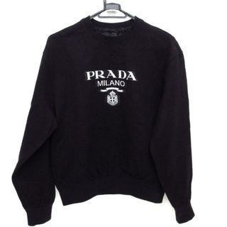 プラダ(PRADA)のPRADA(プラダ) トレーナー サイズS レディース - 黒 20SS(トレーナー/スウェット)