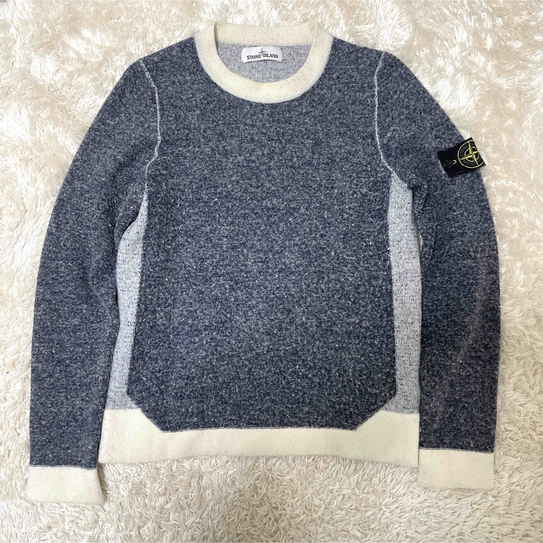 STONE ISLAND(ストーンアイランド)のStone Island Crewneck Sweater Sサイズ メンズのトップス(ニット/セーター)の商品写真