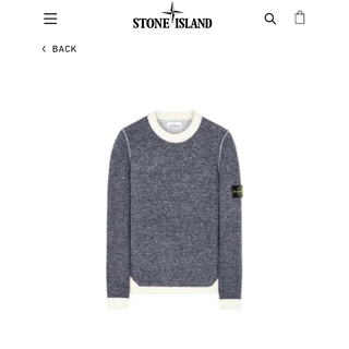 ストーンアイランド(STONE ISLAND)のStone Island Crewneck Sweater Sサイズ(ニット/セーター)
