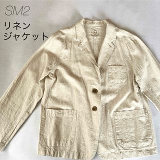 SM2 - SM2 サマンサモスモス リネン コットン ジャケット 春 スプリング