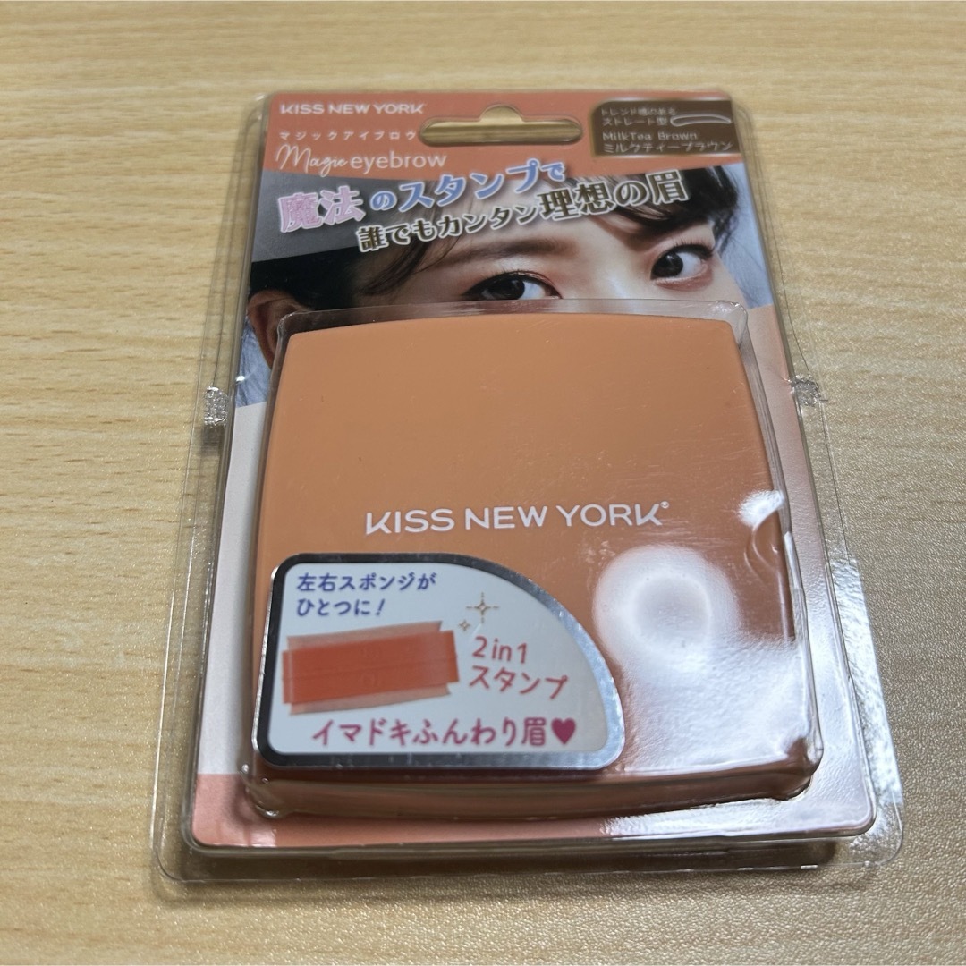 KISS NEWYORK(キスニューヨーク)のキスニューヨーク マジックアイブロウ 眉 コスメ/美容のベースメイク/化粧品(アイブロウペンシル)の商品写真