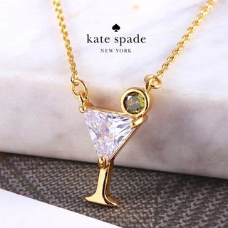 ケイトスペードニューヨーク(kate spade new york)の【新品♠️本物】ケイトスペード カクテル ネックレス(ネックレス)