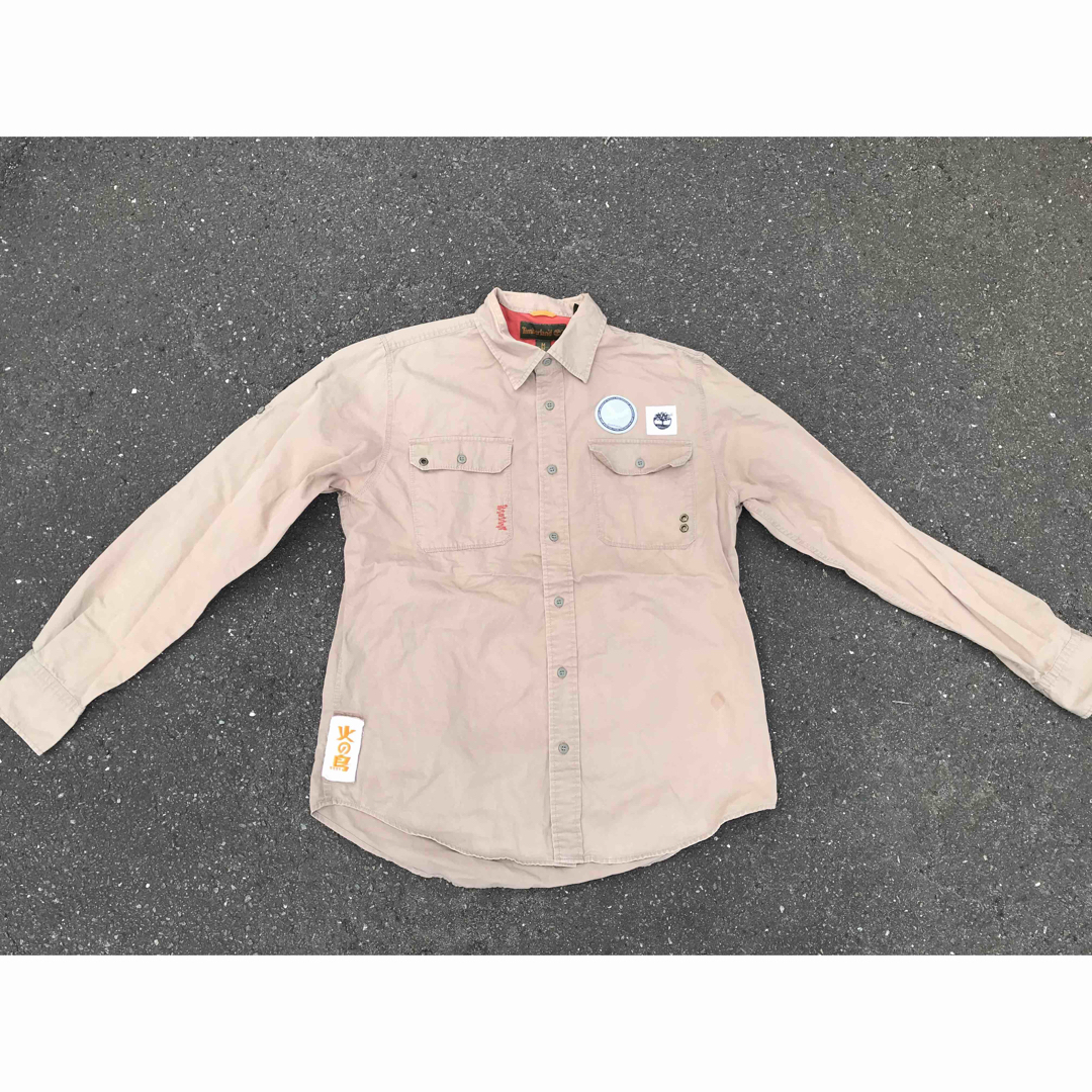 Timberland(ティンバーランド)の火の鳥×Timberland long shirts Mens L メンズのトップス(シャツ)の商品写真
